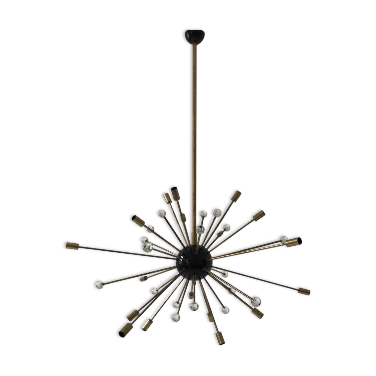 Brass Sputnik chandelier