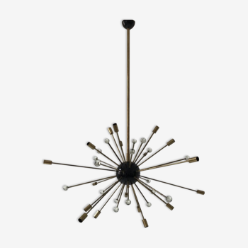 Brass Sputnik chandelier