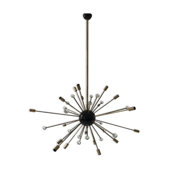 Brass Sputnik chandelier