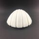 Set of 4 Vintage Shell-Shaped Opaline Glass Wall Lamps from Limburg, 1970s