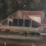 Table 'farm at the edge of water"