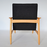 Pair of armchairs Ąžuolas by Valerija EMA Cukermanienė for Vilniaus Baldų Kombinatas, 1968