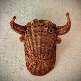 Rattan bull head