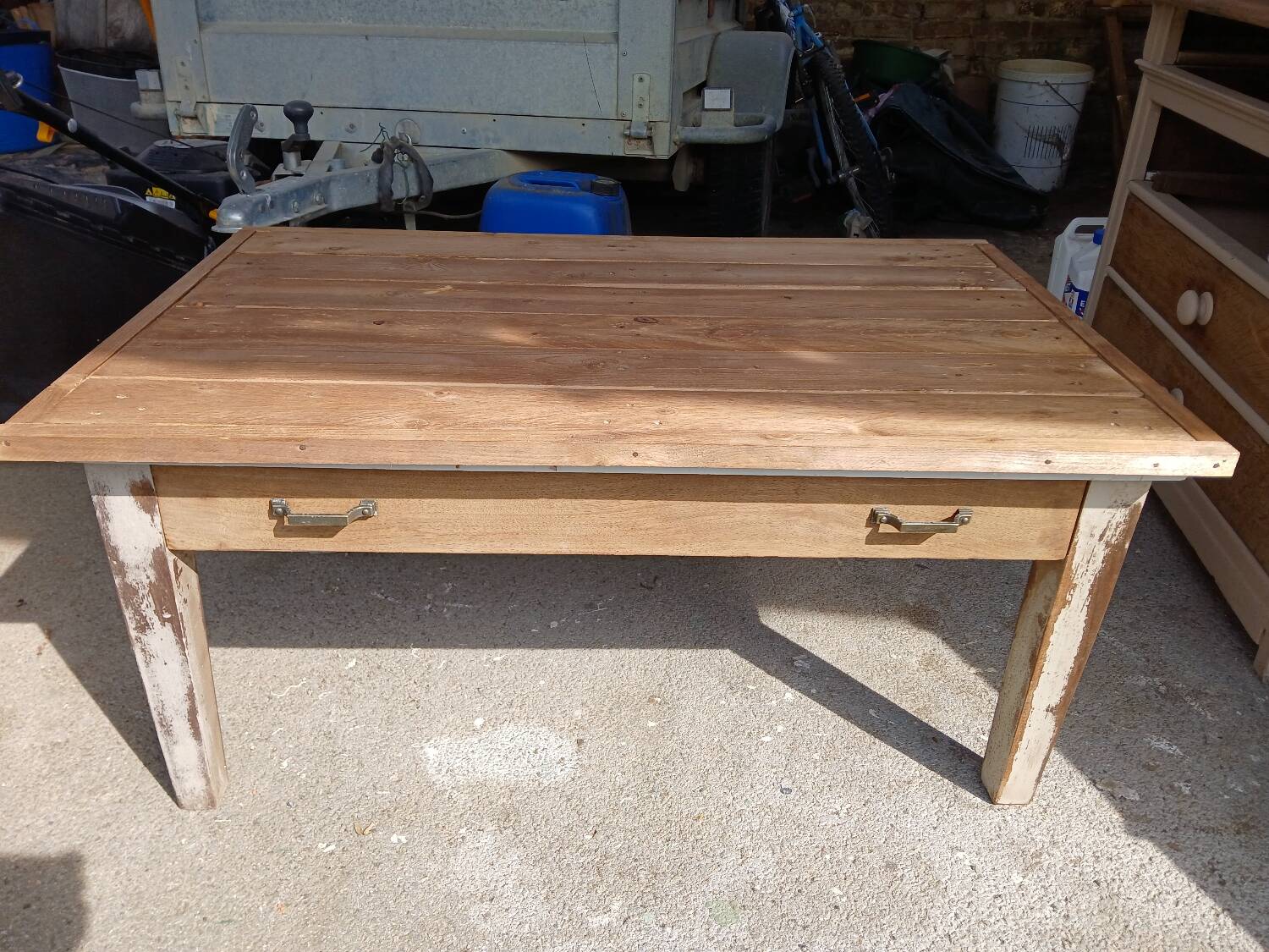 Table basse en bois
