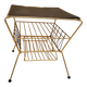 Table basse avec porte revues vintage – 1960