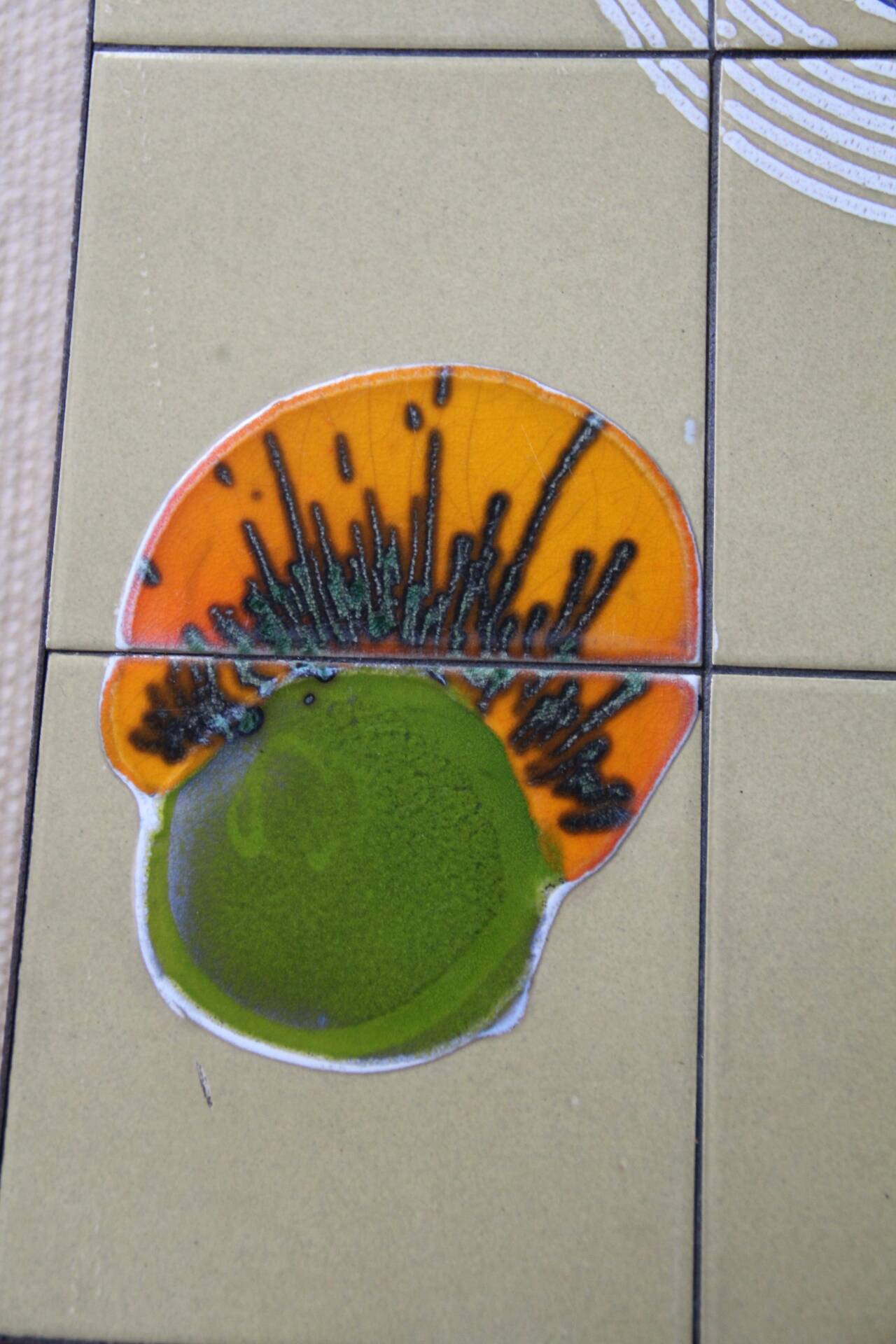 Ceramic coffee table