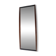 Midcentury Long Teak Wall Mirror, Denmark, 1960s