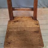 Chaise rustique en bois