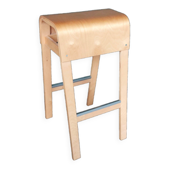 Tabouret de bar vintage en contreplaqué 'salve' par Ehlen Johansson pour Ikea 2002