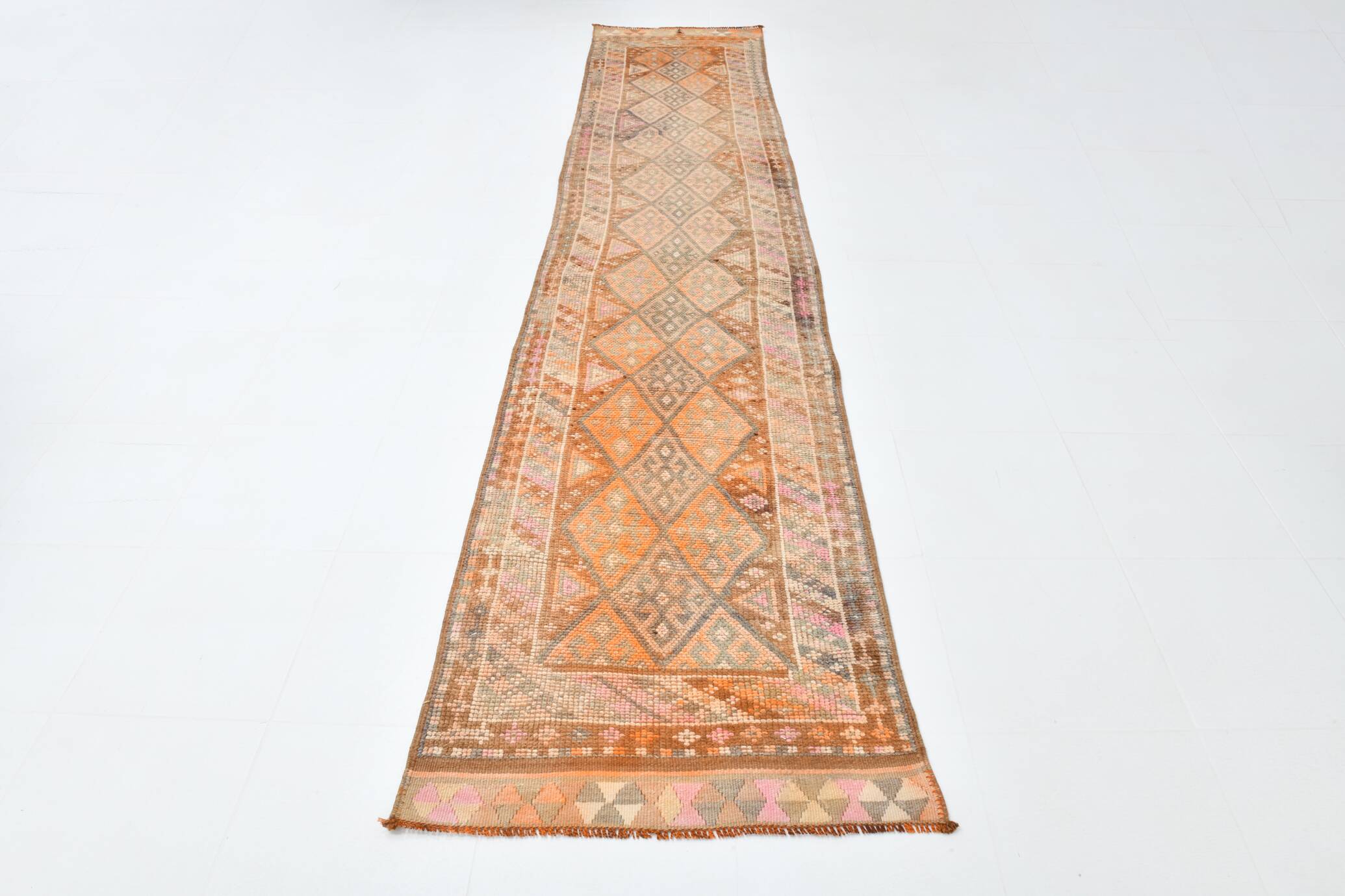 Long Stair Vintage Runner Rug