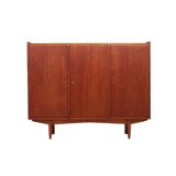Teak highboard, Danish design, 1960s, production: Denmark