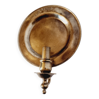 Rare Applique En Bronze Début 20ème Siècle signée Arik V 1500