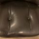 Black leather armchair by Charles Pollock for Knoll International