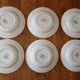 Assiettes creuses terre de fer  Sarreguemines Royat