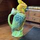 St Clément earthenware jug, parrot from the 1950s.