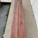 Raw wood bench
