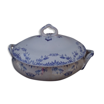 Vegetable in creil and montereau earthenware service mireille labrador diam 19.5 cm