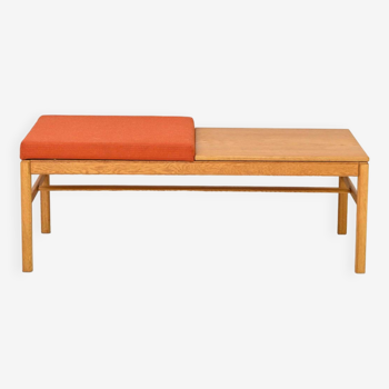 Banc scandinave avec siège rembourré