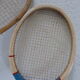 Lot of two wooden tennis rackets Florence de Courtie et Revenge