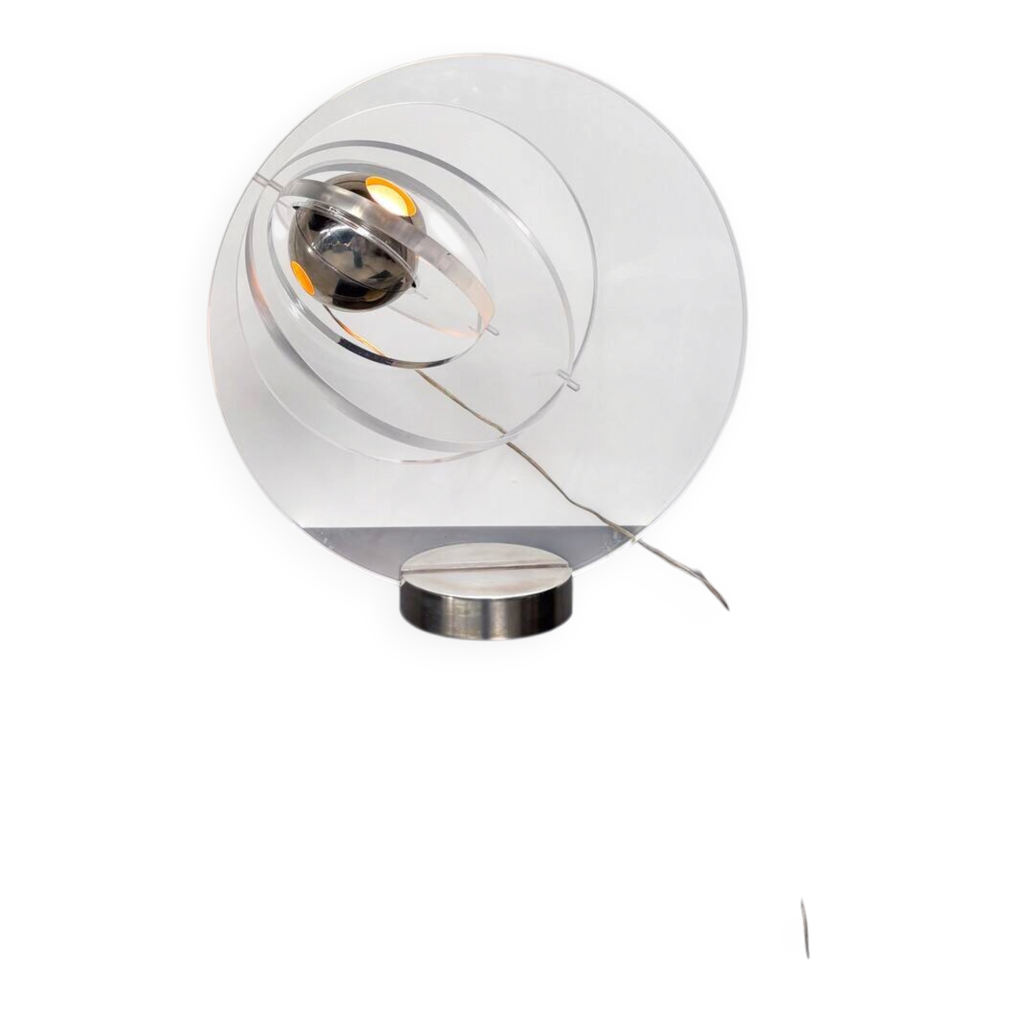 Satellite Table Lamp by Yonel Lebovici, 1969