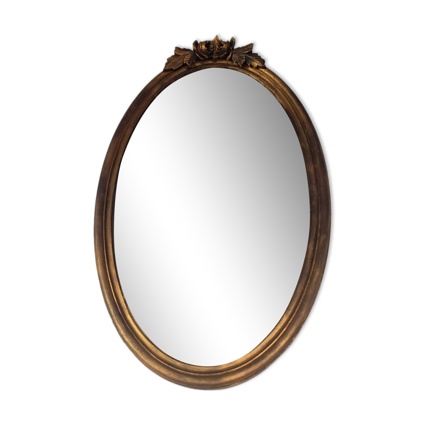 Romantic golden mirror Louis XVI style
