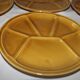 Gien France vintage fondue plates set - forks