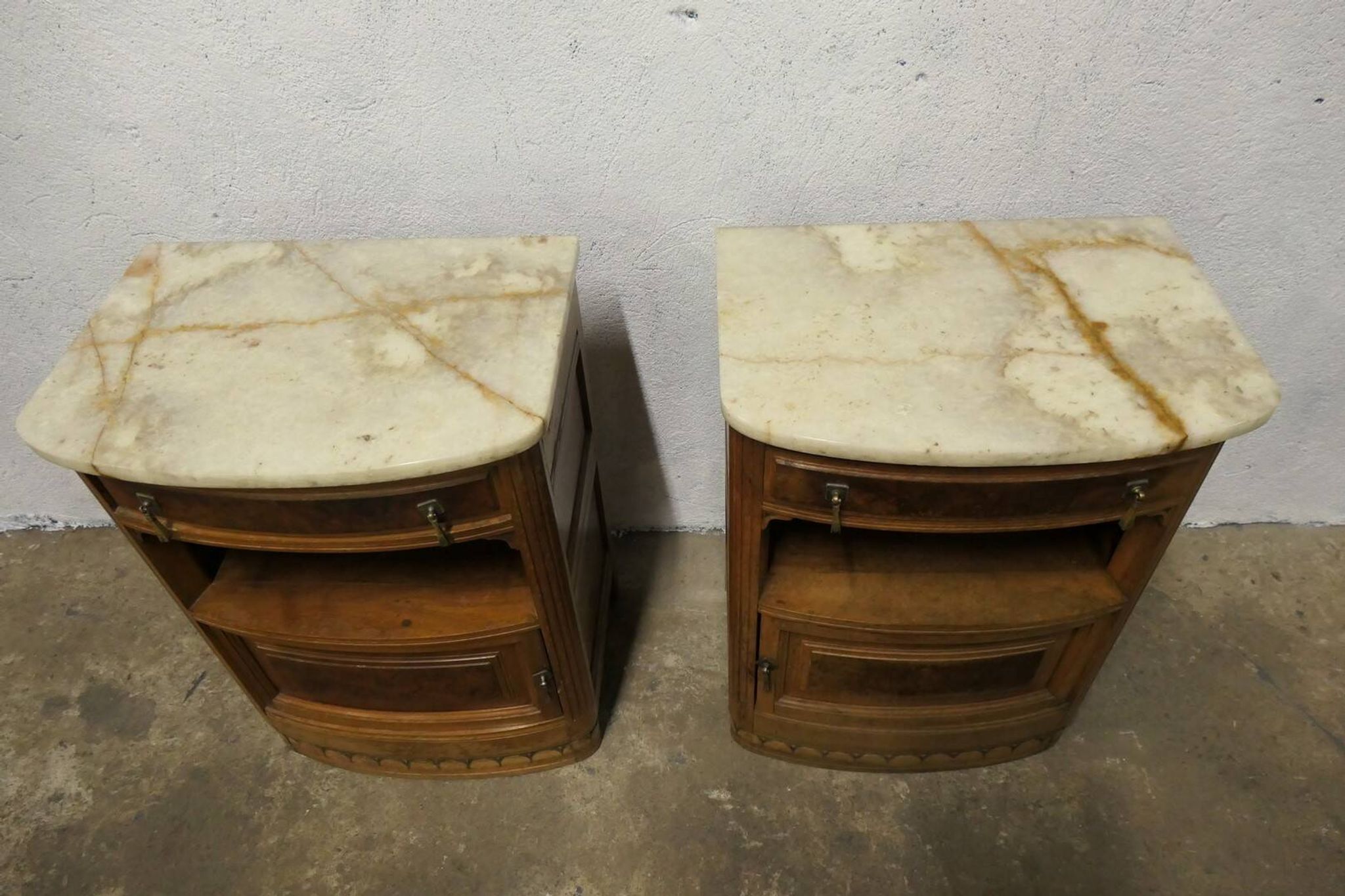 Art Deco bedside tables