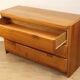 Commode vintage en orme massif, 1970