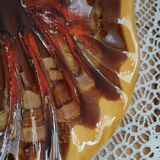 Antique fruit bowl in the Vallauris style