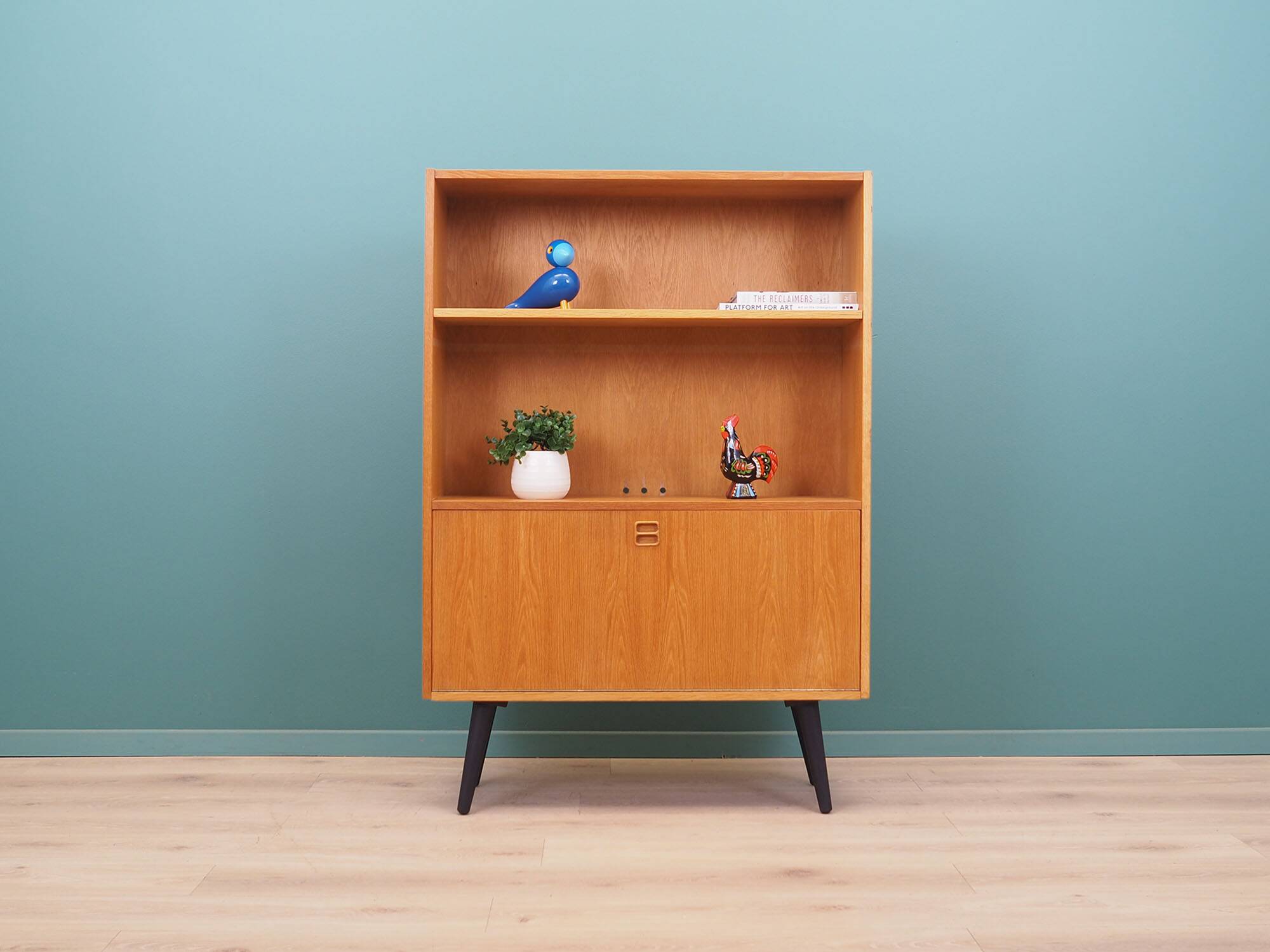 Ash bookcase, Danish design, 1970s, production: Denmark