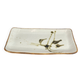 Rectangular dish "La Colombe", 1950/60, Madeleine Brault
