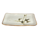 Rectangular dish "La Colombe", 1950/60, Madeleine Brault
