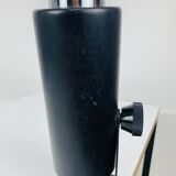 Vintage black metal clamp spotlight