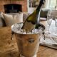 Silver-plated champagne bucket mid-20th century