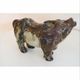 One-of-a-kind monumental pair: ultra-rare knud kyhn water buffaloes –