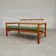 Green 2-seater sofa bench, Eastern Europe