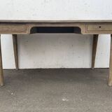 Lois XVI style desk in solid oak XX century