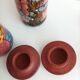Pair of large terracotta pots signed, Portugal 80s