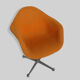 Set of 6 armchairs by Ray & Charles Eames for Herman Miller