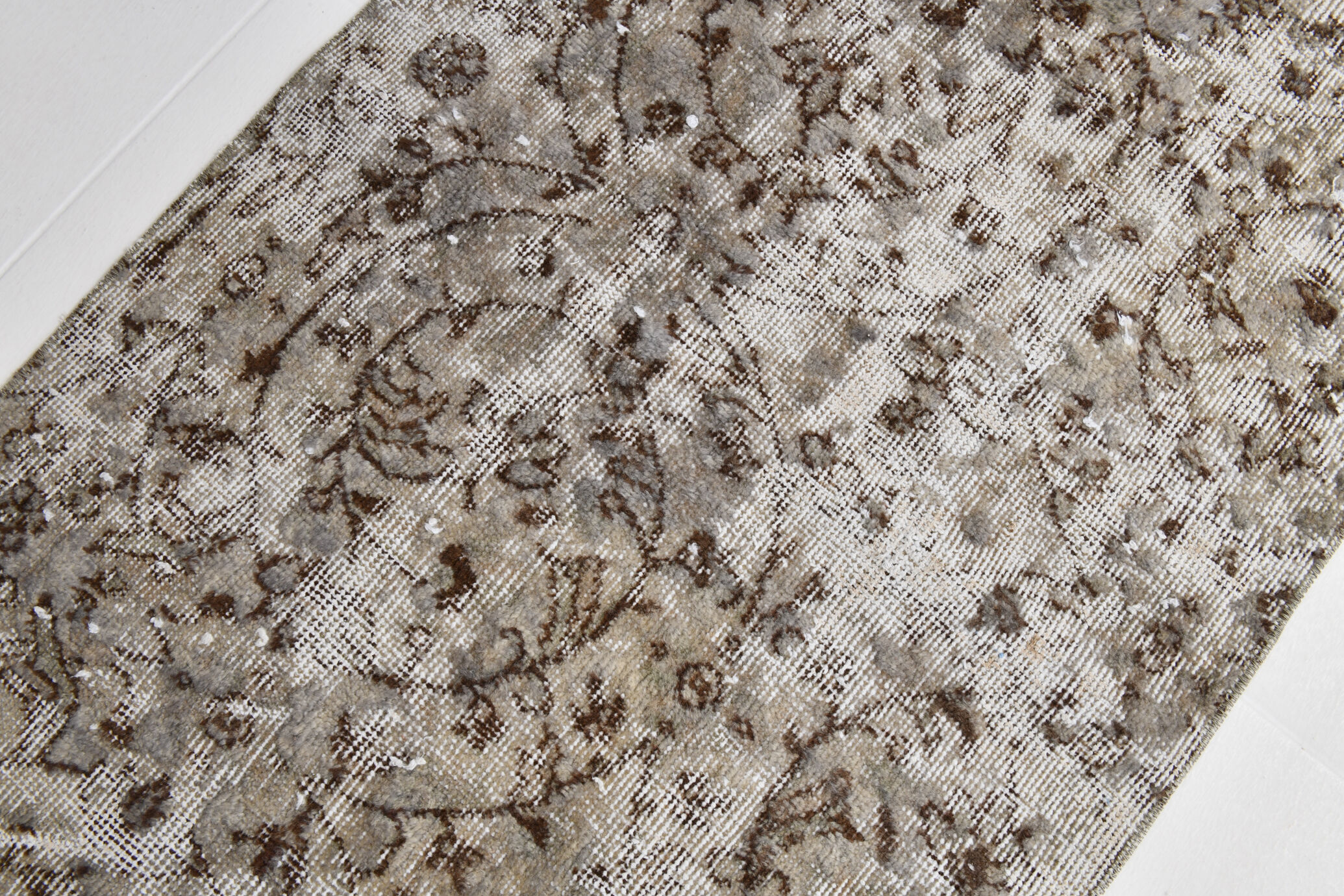 Turkish runner rug, 80x270cm