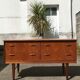 Small English teak sideboard from the 1960s.