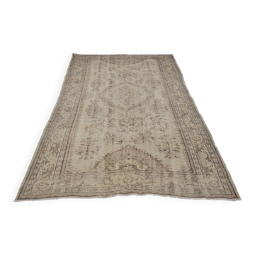 Beige Decorative Oushak Carpet sku 1512