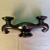 Ceramic candle holder - art deco
