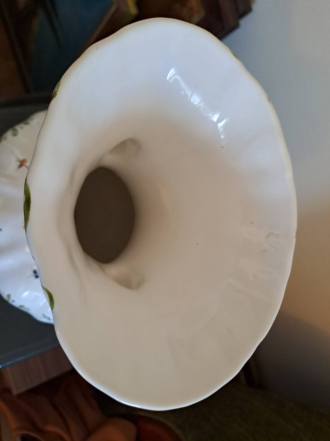 Moustiers Vase Signed.