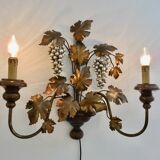 Florentine “grape” wall lamp Italy, 1940 - 1950