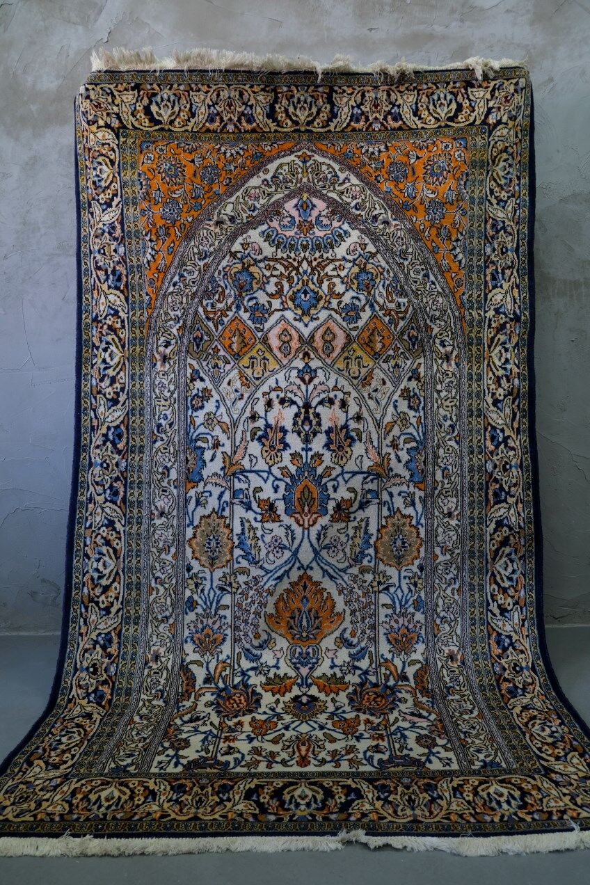 Hand-Woven Middle Persian Rug, 1960
