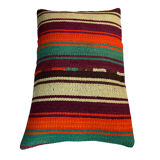 Vintage turkish handmade cushion cover , 40 x 60 cm