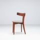 Erik Andersen & Palle Pedersen T-chair model 68 in teak Randers Denmark 1960