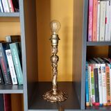 Bronze lamp foot