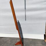 Old art deco psyche mirror circa 1900 33x155cm
